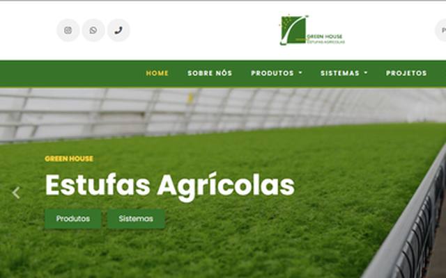 Captura do site Green House