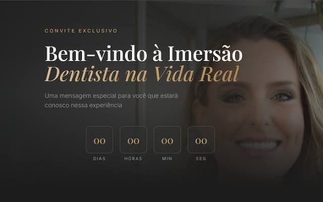 Captura do site LP Imersão Preventive