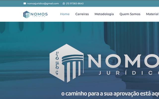 Captura do site Nomos Jurídico